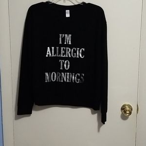 No Boundaries I Am Allergic To Mornings L Jacket